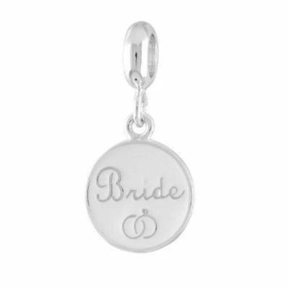 DaVinci Charm Bead Lot of 10 (for bracelets) Wedding Bride, Brides Maids, Groom - Picture 4 of 6